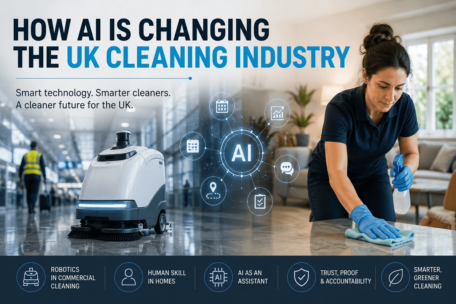 How AI Is Changing The UK Cleaning Industry