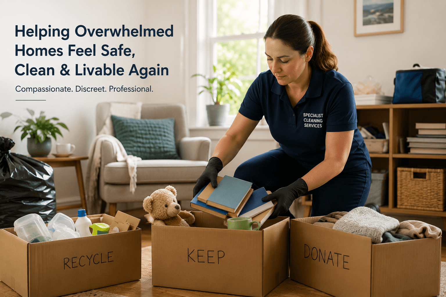 How Hoarder Cleaning Services Help Overwhelmed Homes In The UK