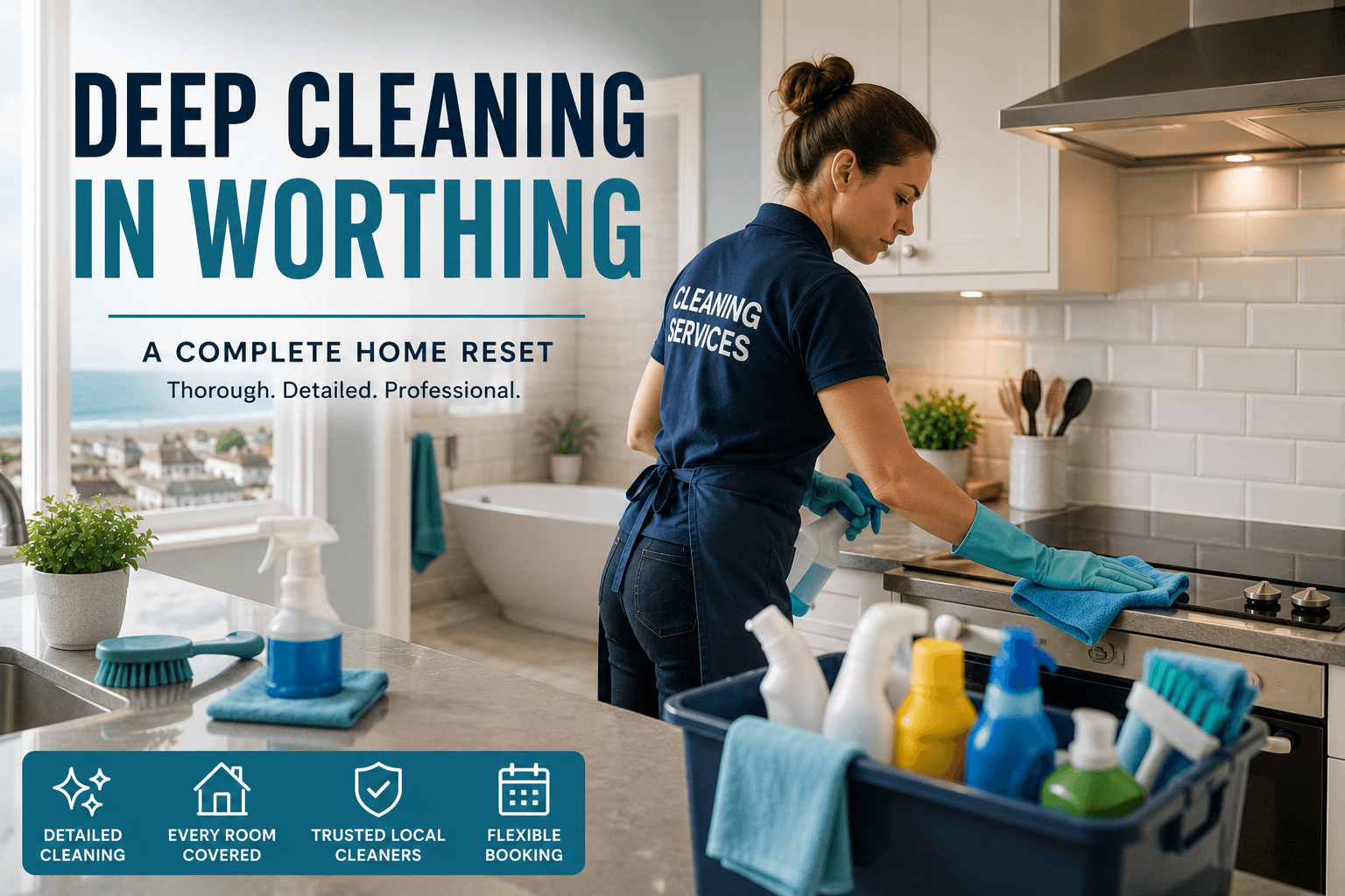 Deep Cleaning in Worthing: What’s Included & Typical Costs